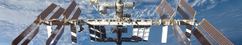 built structure, Orbital Stations, fuel and power generation, ISS, orbits, sky, blue, steel, gray, outdoors, satellite, building exterior, alloy, water