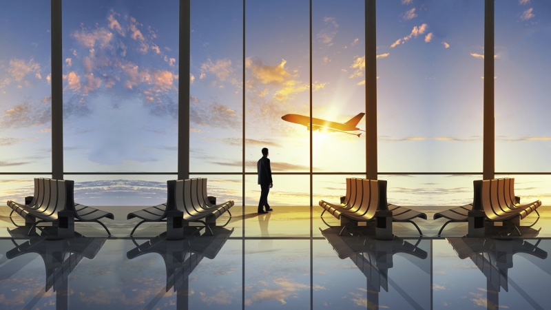 day, office, cloud - sky, people Traveling, business Person, waiting, flying, glass - material, silhouette, seat, sky, chair, reflection, concept art, meeting