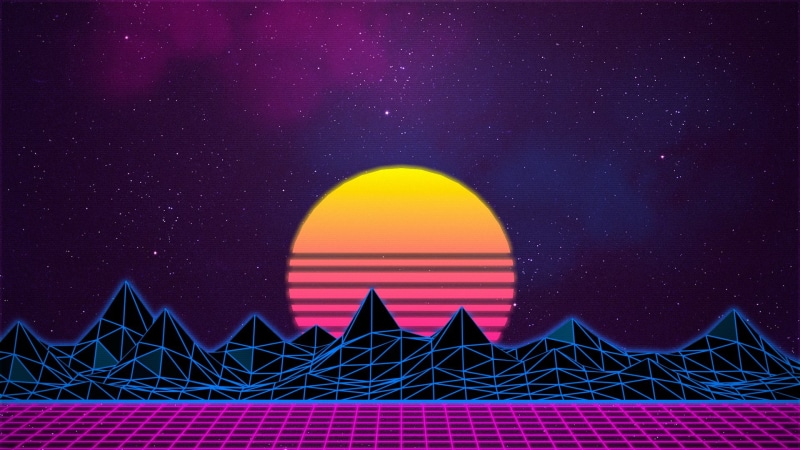 hd, x, retro, new, synthwave, ducati, New Retro Wave, px, motorcycles, art, 1080P, wave, 1920x1080 px, Neon