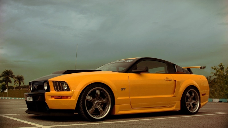 1080P, mustang, Ford Mustang, Ford, vehicles, cars, art, hd