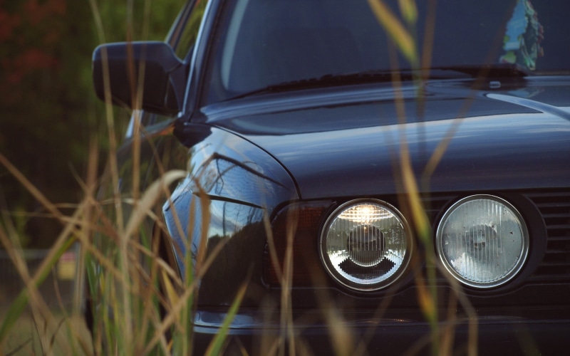 px, Air fresheners, hd, art, 2K, headlight, motor vehicle, car, plant, vintage car, mode of transportation, wheel, BMW E34, e, air, REFLECTION, glass - material
