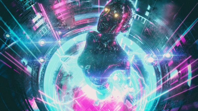 Cyber, Girl, Retrouve, Neon, Retro Synthwave, David Legnon, Retrowave, 1080P, Art, New Retro Wave, Outrun, Sintav, Cyberpunk, Synthwave, Synth, Futuresynth
