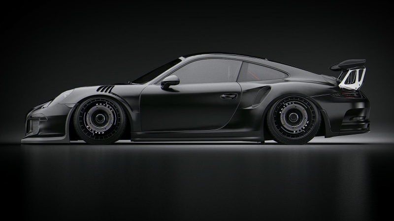 Khyzyl Saleem, car, 1080P, Porsche 911 Carrera, digital art