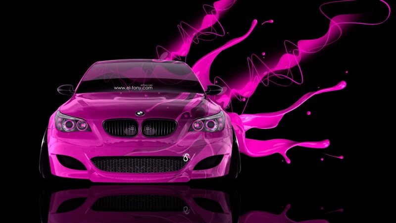 speed, engine, Glamour, Live Colors, el Tony Cars, Glamorous, illuminated, motion, emka, power, Front View, night, 1080P, representation, Live Paint, motor vehicle