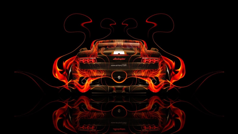 Design, motion, heat - temperature, 2014, glowing, technology, Abstract, illuminated, 1080P, Gallardo, lighting equipment, black background, Tony Kokhan