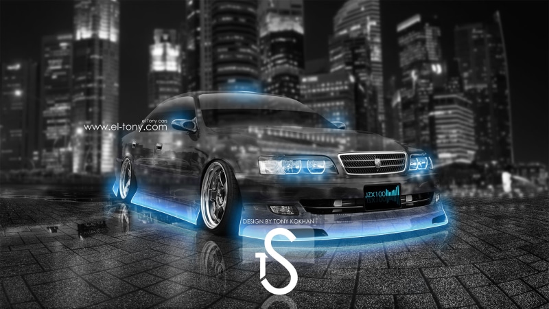 gray, land Vehicle, street, Chaser, wheel, technology, building exterior, power, Photoshop, night, driving, motor vehicle, City, communication