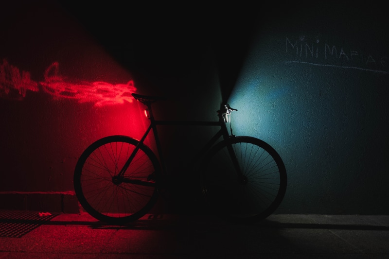 silhouette, illuminated, glowing, electric lamp, light, villeurbanne, mountain, bmx, mountain bike, street, light - natural phenomenon, flare, indoors
