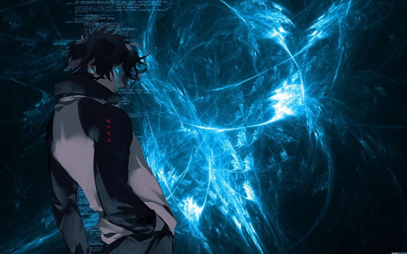 Kekkai Sensen, 720P, cyan, anime, anime boys, blue eyes, Leonardo Watch