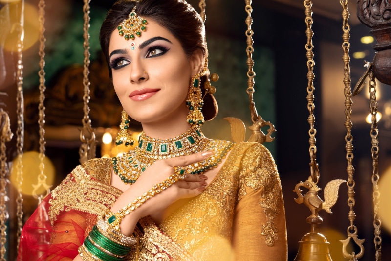 1080P, Girl, Model, Models, Saree, Jewelry, Earrings, Woman, Indian, Necklace