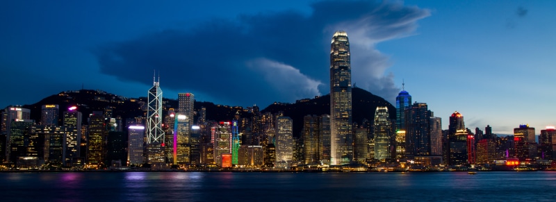 city, downtown District, victoria Harbour - Hong Kong, hong Kong, business, modern, 5K, canon  7d, buildings, harbor, landscape, nighttime, urban Skyline