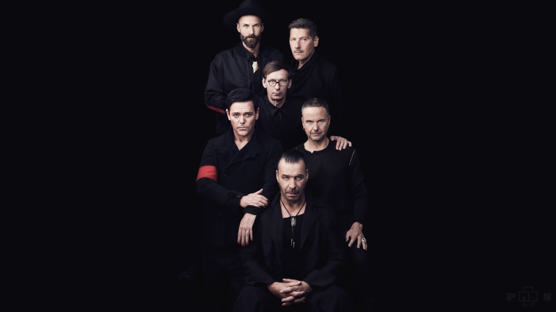 Till Lindemann, Richard Z. Kruspe, 4K, Oliver " Lars" Riedel, Christopher Schneider, Christoph "Doom" Schneider, Christian "Flake" Lorenz, Rammstein2019