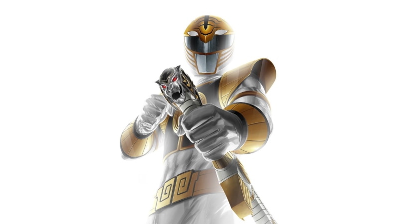 white tiger, Saba, sword, white ranger, Power Rangers, 1080P, Tommy Oliver, armor