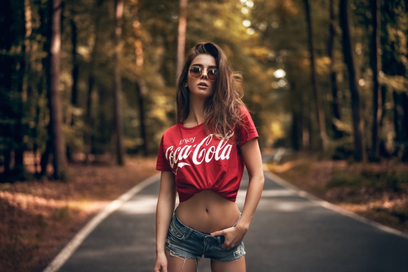 one Person, crew, Sara Tessitore, casual clothing, day, young Adult, tree, long hair, bokeh, jogging, fashion, muscular Build, hairstyle, s, neck, lifestyles