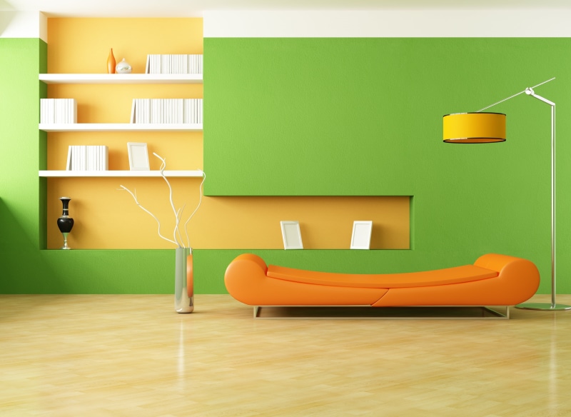 flooring, living Room, illustration, business, empty, yellow, orange, lifestyles, building, design, apartment, book, bookshelf, minimalism, table, vector