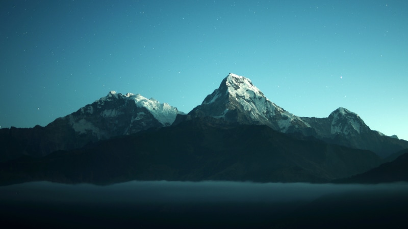 Massif, Annapurna, Nepal, 5K, k