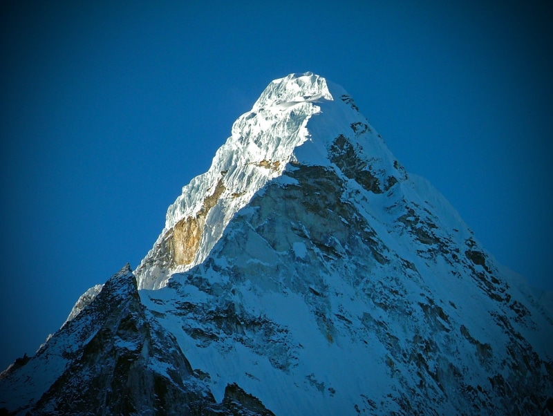 peak, mountain range, climb, ama dablam, extreme weather, nature, scenics - nature, sky, summit, cold temperature, altitude, winter, snowcapped, amadablam