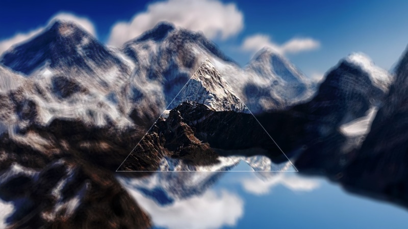 Mount Everest, snow, mountains, idyllic, environment, mountain range, cloud - sky, digital art, landscape, snowcapped mountain, majestic, sky, tranquil scene