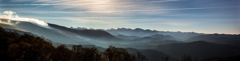 scenics, outdoors, mountain Peak, european Alps, sky, photography, landscape, panorama, niebla, irati, FRESCA, mountains, navarra, mountain, mountain Range
