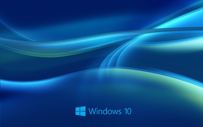 Abstract, Windows, 1080P, Blue, System, Background, 10