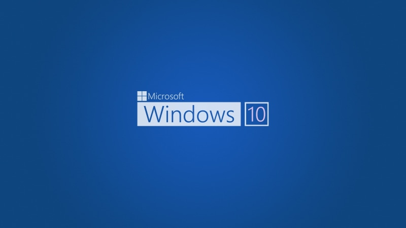 2K, blue, operating system, Windows 10
