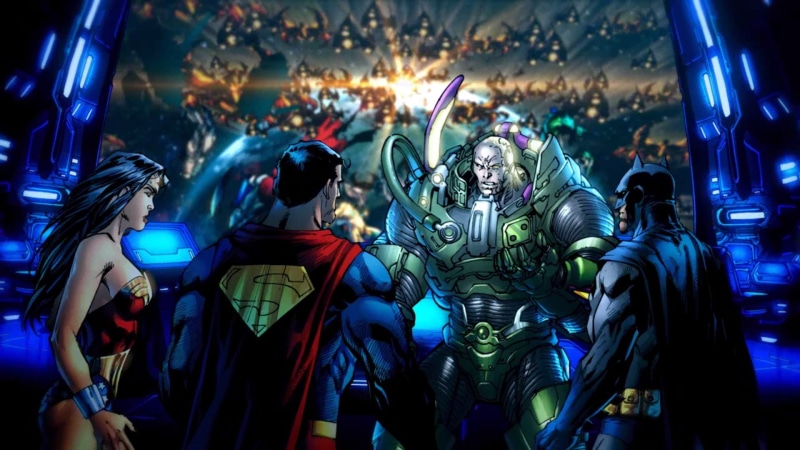cartoon/comic, luthor, 1080P, woman, wonder, dc, league, hd, superman, justice, online, universe, lex, batman
