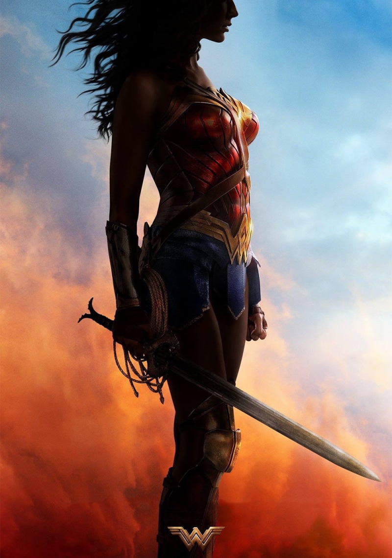Gal Gadot, 720P, Wonder Woman, superheroines, Superwoman, DC Universe, poster