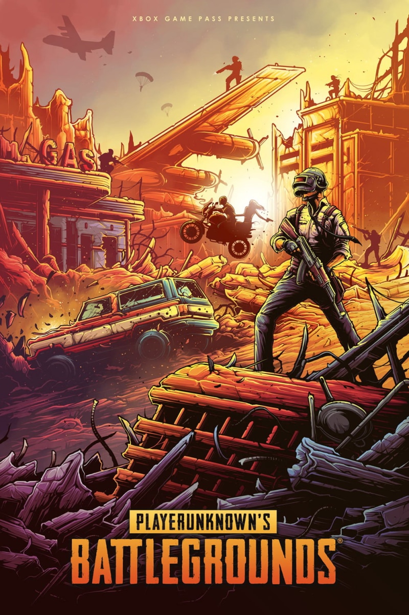 PUBG, Steam (software), 720P, poster, comic art, Hearthstone Battlegrounds