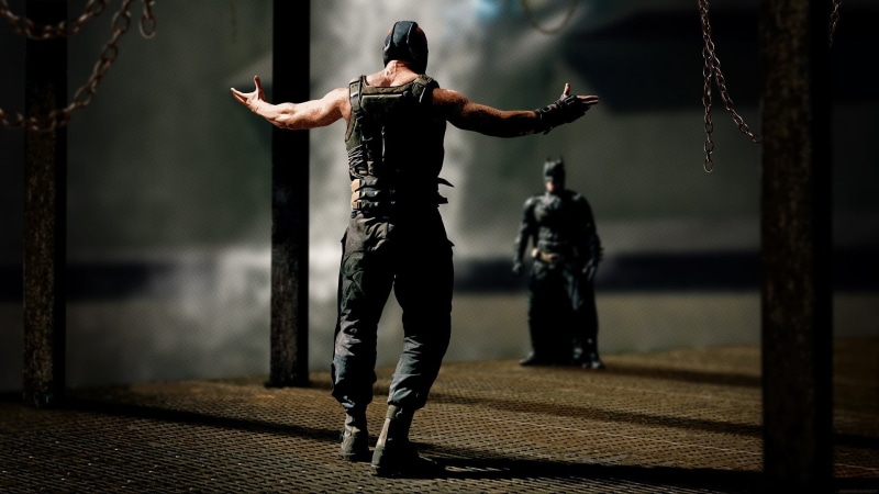 full length, night, chains, casual clothing, 1080P, The Dark Knight Rises, adult, MessenjahMatt, performance, villain, men, digital, real people