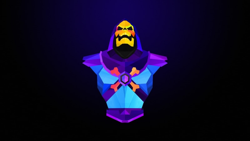 2K, Justin Maller, He-Man and the Masters of the Universe, Skeletor, He-Man, abstract, villains, artwork