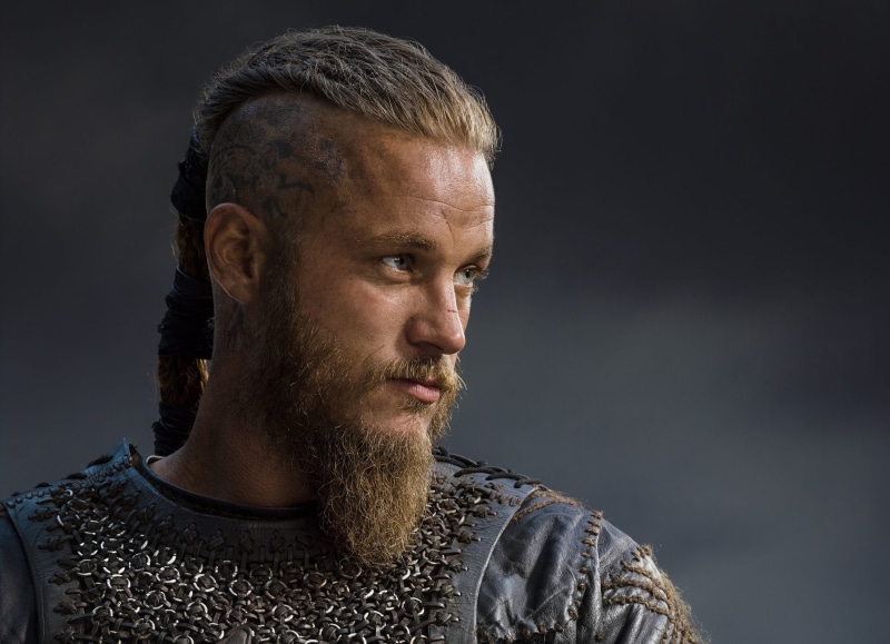 dark, vikings, head And Shoulders, character, Ragnar, black Color, casual Clothing, one Man Only, close-up, illustration, copy Space, caucasian Ethnicity