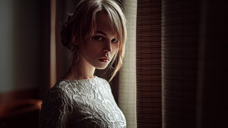 hairstyle, beauty, young women, women, serious, one person, adult, Georgy Chernyadyev, beautiful woman, gray, young adult, Anastasia Scheglova, hair, top
