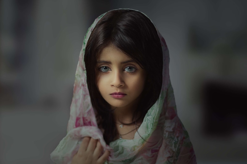 body part, fashionable, kid, woman, arab, 4K, beautiful, child, offspring, young, innocence, contemplation, beauty, love, cute, face, looking at camera