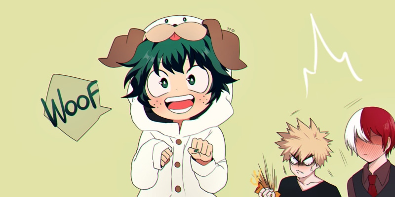 shouting, 1080P, facial expression, Anime, child, smiling, todoroki, shouto, adult, fear, communication, cartoon, Shouto Todoroki, Katsuki Bakugou, human body part