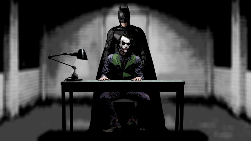 desk, hd, dark, dc, joker, movies, knight, the, 1080P, batman
