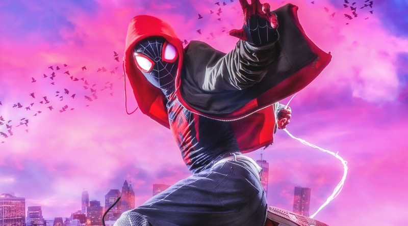 scifi, spider, k, Movies, Movie, sciencefiction, verse, Spiderman, 4K, Film, man, Spider-Man, Background