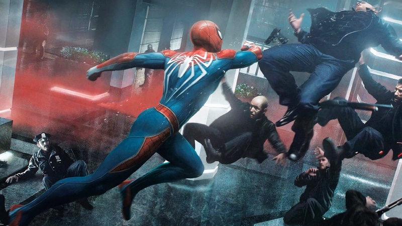hd, games, spiderman, 2018 games, 4K, superheroes, spiderman ps4, 4k, ps games