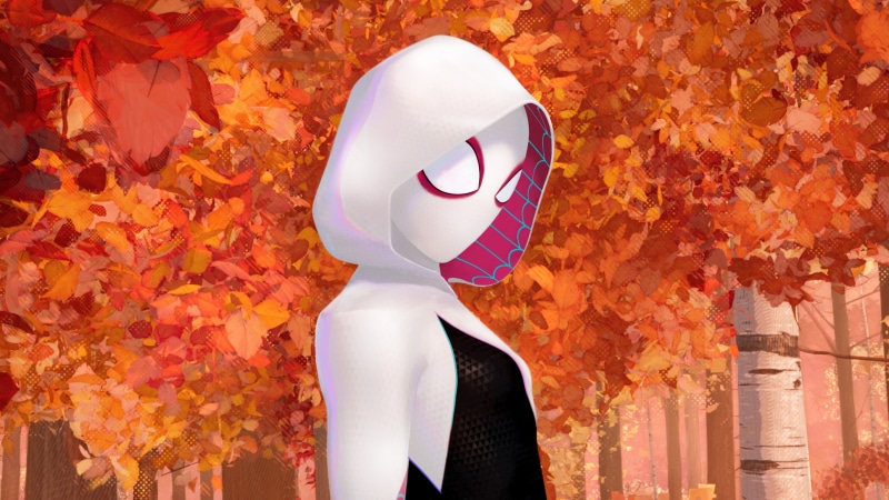 hd, movies, 2018 movies, 2K, gwen stacy, animated movies, spiderman into the spider verse, gwen