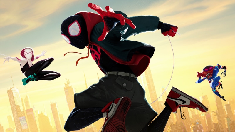 poster, movies, spiderman into the spider verse, 4k, animated movies, 5k, 4K, 2018 movies, hd, spiderman