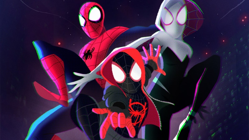 1080P, spiderman, artist, artstation, animated movies, artwork, 2018 movies, spiderman into the spider verse, movies, hd