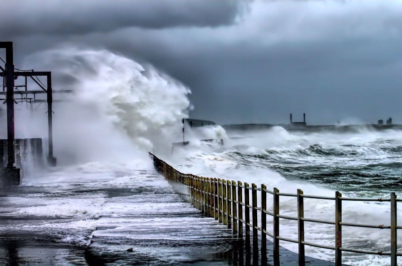 wave, Waves, 2K, power, porto District - Portugal, nature, Scotland, sea, seascape, sea wave, tsunami, water, cyclone, danger, hurricane - Storm, weather