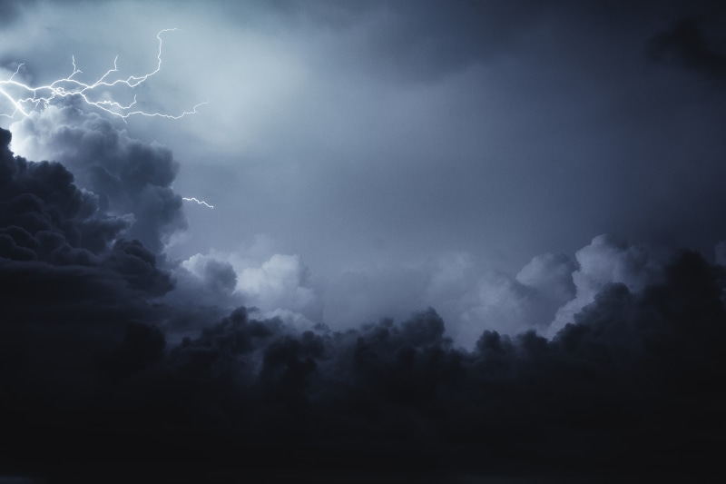 5K, rain, storm, clouds, lightning