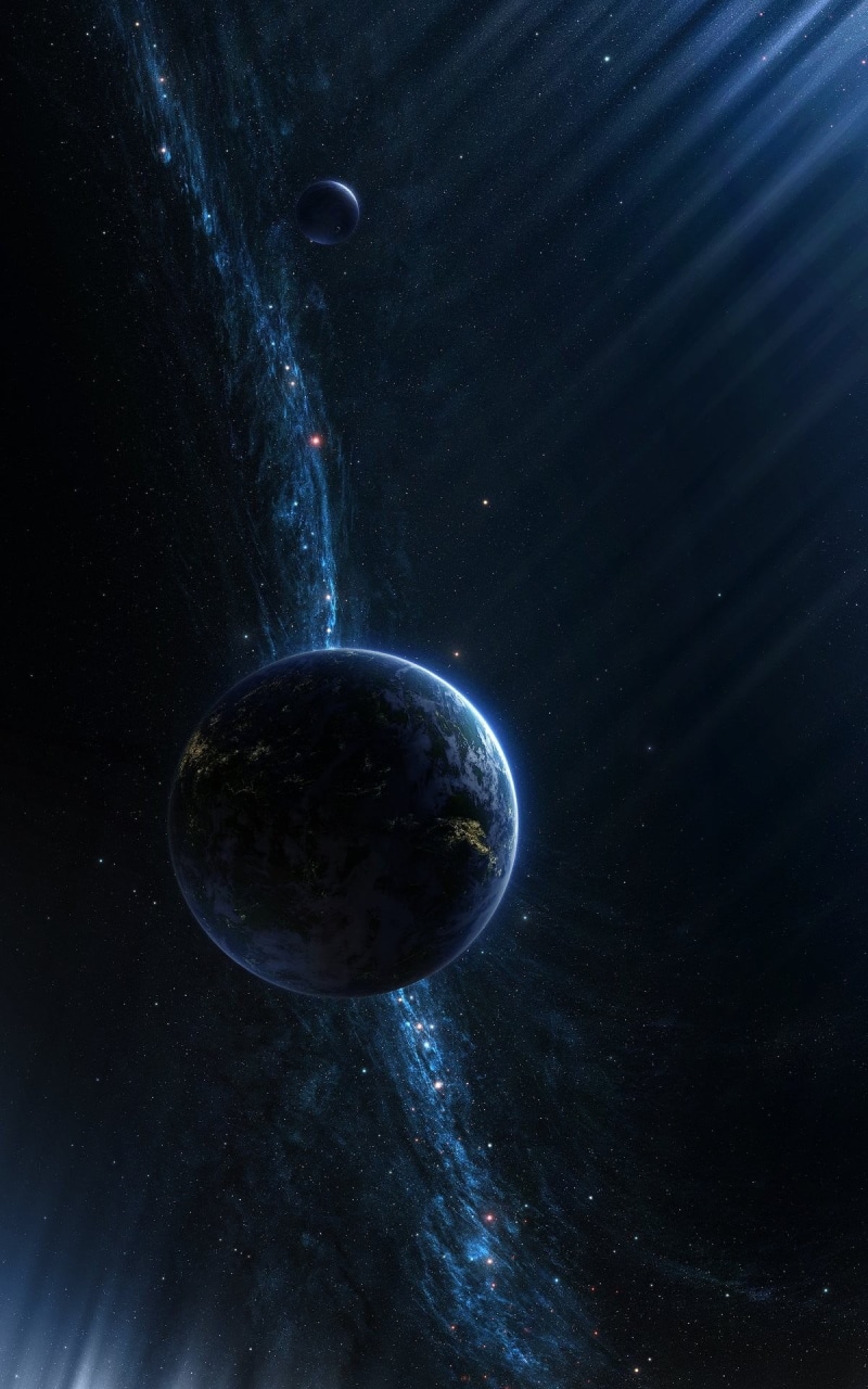 backgrounds, universe, dark, black color, light - natural phenomenon, planet - space, astronomy, sun rays, 1080P, CGI, sky, science, eclipse, space, portrait display