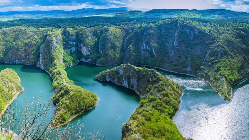 nature reserve, water, special nature reserve uvac, canyon, river, uvac canyon, serbia, 4K, uvac gorge, national park, uvac, uvac river