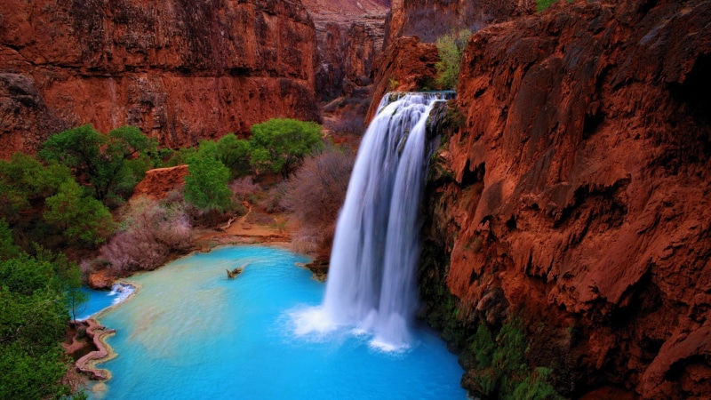 canyon, outdoor, tourism, river, mountain, valley, tree, wet, flowing, natural, peaceful, cascade, rocks, wild, fall, park, falling, flow, nature, fresh