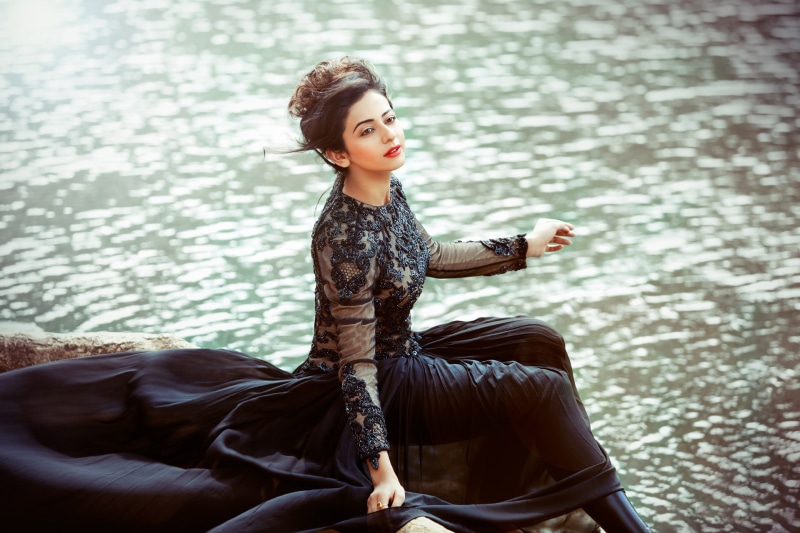 women, adult, clothing, elegance, fashion model, one person, young adult, sitting, fashion, lifestyles, evening gown, nature, day, beauty, Telugu, Tamil