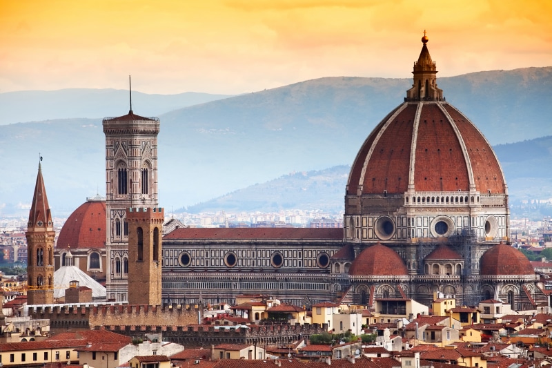 religion, 4K, home, sky, urban Skyline, architecture, panorama, maria Mezcal, no people, spirituality, travel, spire, giotto Di Bondone, Firenze, tower