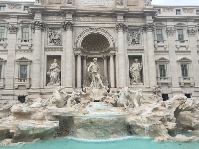 ancient rome, roman holiday, human representation, fountain, statues, art and craft, representation, fontana di trevi, creativity, architecture, Statue