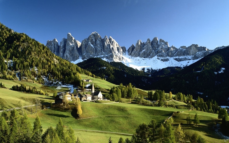 dolomiti, 1080P, veduta, delle