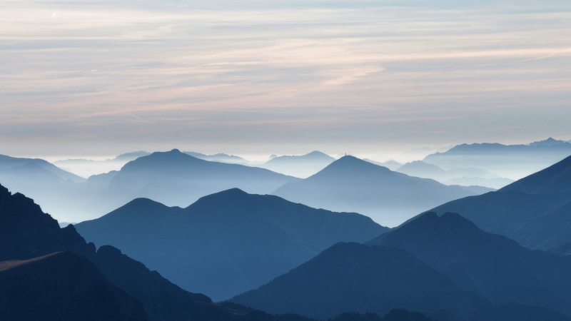 Trentino, landscape, outdoors, View, photo, Cima, 1080P, hill, cielo, sunset, mountain, Italy, sky, nebbia, mountains, Lagorai, scenics, mountain Peak