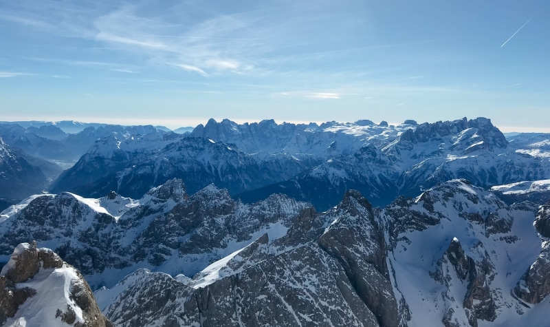 non-urban scene, dolomiti, outdoors, italy, scenics - nature, snow, dolomites, winter, nature, no people, environment, day, beauty in nature, landscape